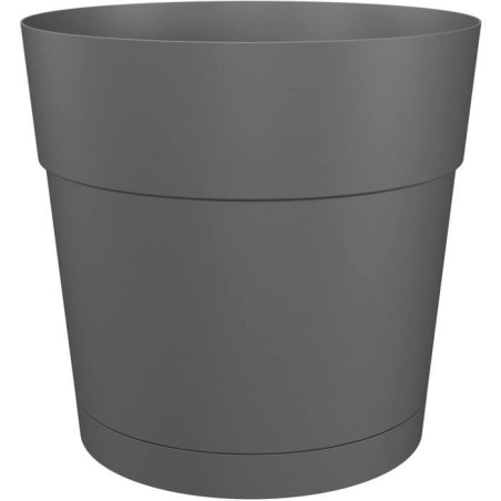ARTEVASI Pot de fleurs rond CAPRI LARGE - Plastique - Réservoir d'eau