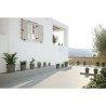 ARTEVASI Pot de fleurs rond CAPRI LARGE - Plastique - Réservoir d'eau
