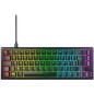 Clavier gamer mécanique - CHERRY XTRFY K5V2 COMPACT - Format 65 % - Éclairage RGB a LED - Noir