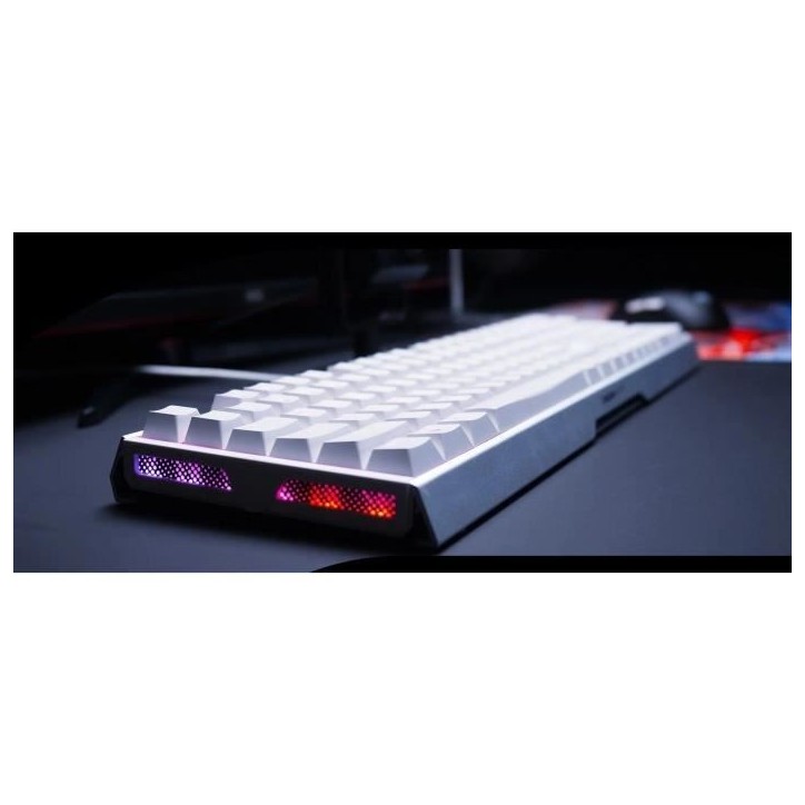 Clavier gamer filaire - CHERRY XTRFY MX 3.1 - Boîtier aluminium tendance - Blanc Clavier gamer filaire - CHERRY XTRFY MX 3.1 - Boîtier aluminium tendance - Blanc