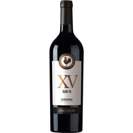Xv Sur 15 Cuvée Tradition 2022 AOP Bergerac - Vin rouge du Sud Ouest