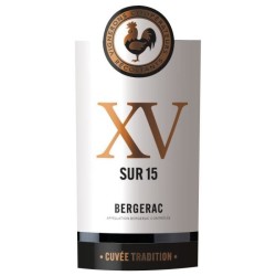 Xv Sur 15 Cuvée Tradition 2022 AOP Bergerac - Vin rouge du Sud Ouest