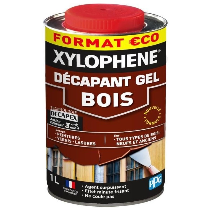 Décapant gel bois - XYLOPHENE - 1 L Décapant gel bois - XYLOPHENE - 1 L