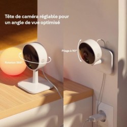 Caméra intérieure intelligente - YALE - 1080p - Vision nocturne