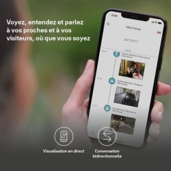 Caméra extérieure intelligente - YALE - Full HD 1080p - Champ de vis