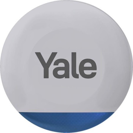 Sirene extérieure - YALE - Pour alarme intelligente - 100 dB et lumie