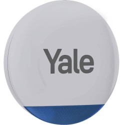Sirene extérieure - YALE - Pour alarme intelligente - 100 dB et lumie