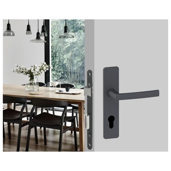 Serrure a encastrer trou de cylindre - YALE - Y60R-A50/N - Axe 50mm, coffre 148mm - Porte d'entrée, service, locaux sensibles - Serrure a encastrer trou de cylindre - YALE - Y60R-A50/N - Axe 50mm, coffre 148mm - Porte d'entrée, service, locaux sensibles -