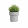 ARTEVASI Pot de fleurs rond CAPRI LARGE - Plastique - Réservoir d'eau