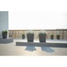 ARTEVASI Pot de fleurs rond CAPRI LARGE - Plastique - Réservoir d'eau