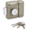 Verrou YALE YV25BT-50 - Bouton et cylindre 5 goupilles diametre 23 mm