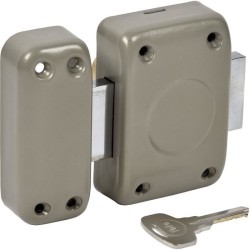 Verrou de cave YALE YV25C-35 - cylindre 5 goupilles diametre 23 mm - 4