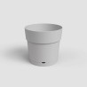 ARTEVASI Pot de fleurs rond CAPRI LARGE - Plastique - Réservoir d'eau