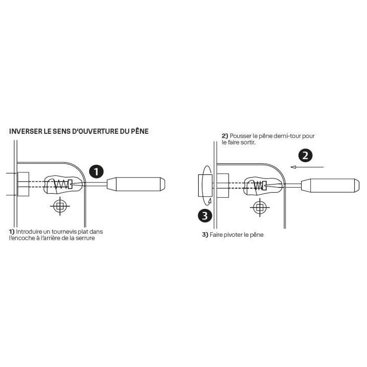 Serrure a encastrer trou de cylindre - YALE - Y60K-A50/N - Axe 50mm, coffre 148mm - Porte d'entrée, service, locaux sensibles -