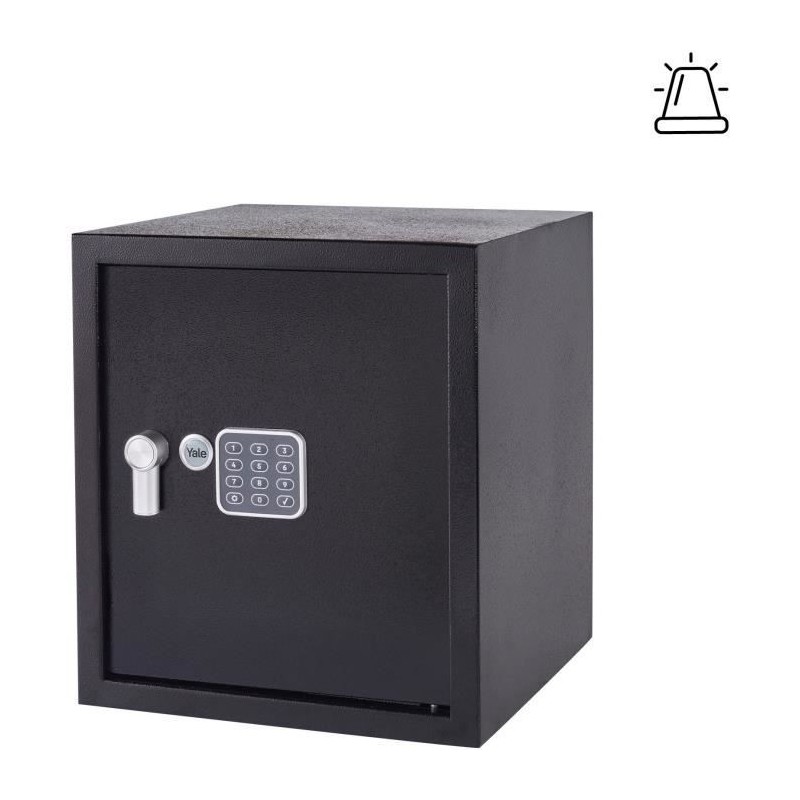 Coffre-fort Électronique a Alarme - YALE - YEC/390/DB2 - Large 40L Coffre-fort Électronique a Alarme - YALE - YEC/390/DB2 - Large 40L