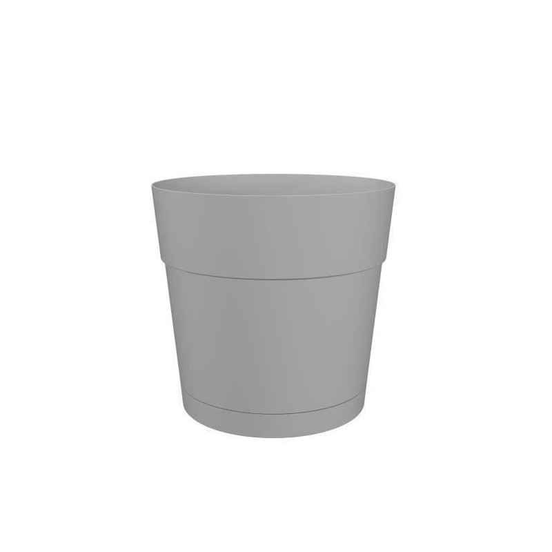 ARTEVASI Pot de fleurs rond CAPRI LARGE - Plastique - Réservoir d'eau ARTEVASI Pot de fleurs rond CAPRI LARGE - Plastique - Réservoir d'eau
