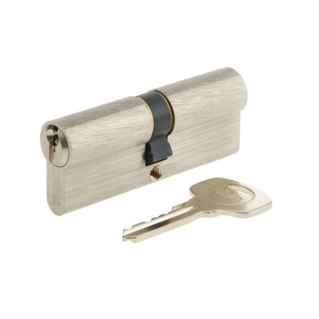 Cylindre YALE série 500+ 40x40 mm nickelé - 5 goupilles - Protection