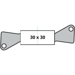 Cylindre de Serrure - YALE - YC2100 - Débrayable - 30x30 mm - 10 Goup