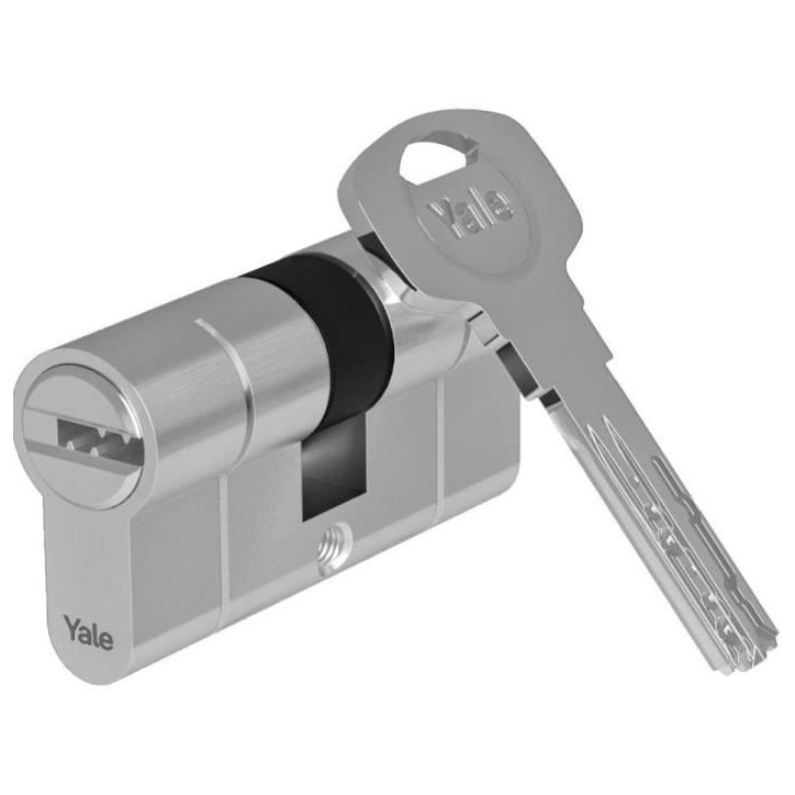 Cylindre haute sécurité YALE Série 2100 - débrayable 40x50 mm - 10 goupilles - 5 clés réversibles