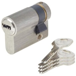 Demi-Cylindre de Serrure - YALE - YC1000+ - 30x10 mm - 6 Goupilles - 4