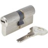 Cylindre de serrure YALE Série 1000+ débrayable 30x30 mm nickelé