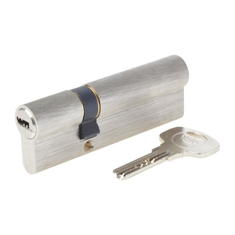 Cylindre de serrure YALE Série 1000+ débrayable 30x60 mm 6 goupilles Cylindre de serrure YALE Série 1000+ débrayable 30x60 mm 6 goupilles
