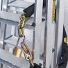 Cadenas laiton - YALE - Y110B/40/152/1 - Anse longue acier cémenté -