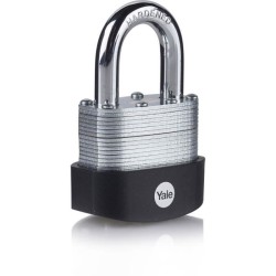 Cadenas extérieur en acier laminé YALE - 50mm - haute résistance au