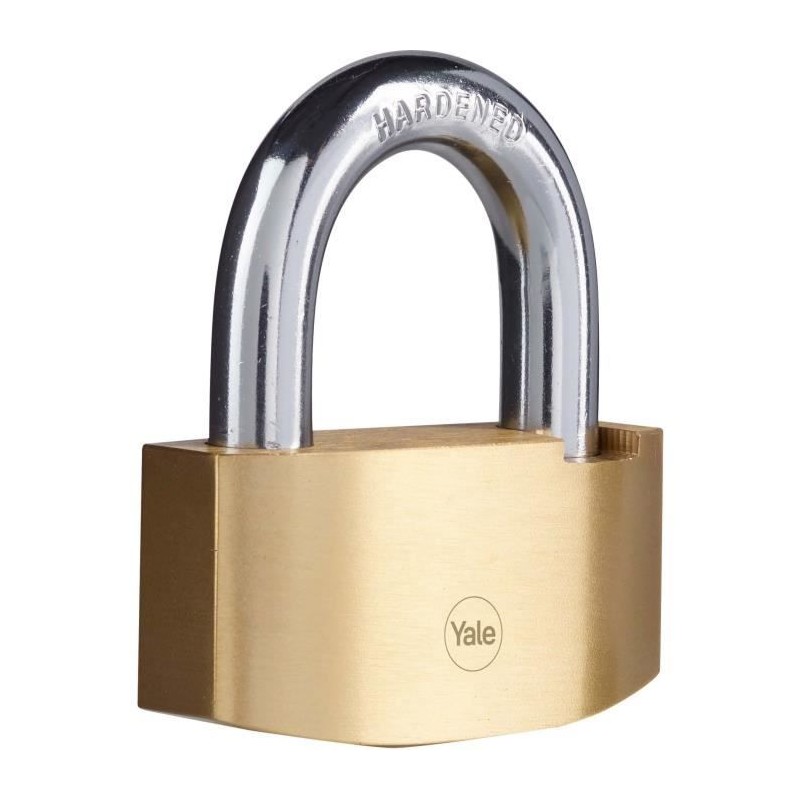 Cadenas de sécurité Hammer - YALE - Y2B/80/138/1 - Laiton 80 mm - An Cadenas de sécurité Hammer - YALE - Y2B/80/138/1 - Laiton 80 mm - An