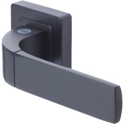 YALE - YPP7-B-PC Poignée de porte carré de 7 noir YALE - Modele Bolo
