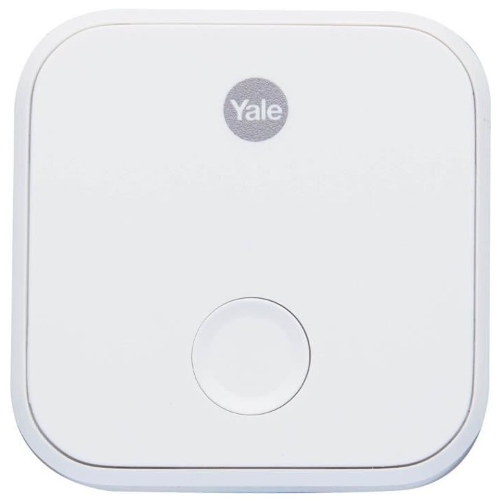 Pont WiFi pour acces a distance - YALE Connect Wi-Fi Bridge - 05/401C00/WH - Fonctionnalité Assitant Vocal - Prise 2 broches Pont WiFi pour acces a distance - YALE Connect Wi-Fi Bridge - 05/401C00/WH - Fonctionnalité Assitant Vocal - Prise 2 broches