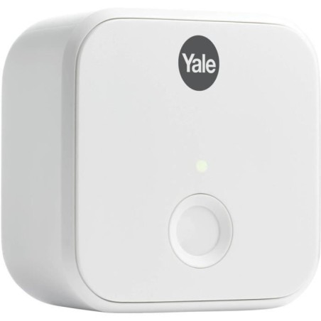 Pont WiFi pour acces a distance - YALE Connect Wi-Fi Bridge - 05/401C00/WH - Fonctionnalité Assitant Vocal - Prise 2 broches