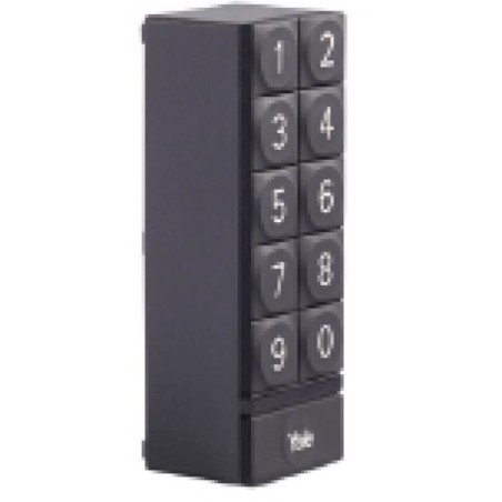 Clavier a code YALE SMART KEYPAD - Noir - Compatible avec Linus et san