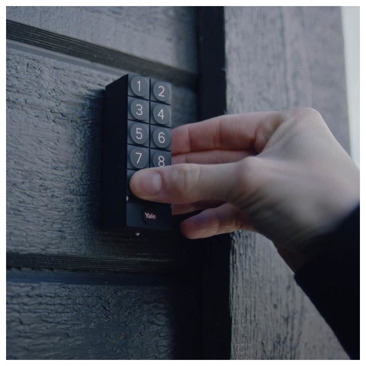 Clavier a code YALE SMART KEYPAD - Noir - Compatible avec Linus et sans clés Clavier a code YALE SMART KEYPAD - Noir - Compatible avec Linus et sans clés