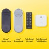 Clavier a code YALE SMART KEYPAD - Noir - Compatible avec Linus et san