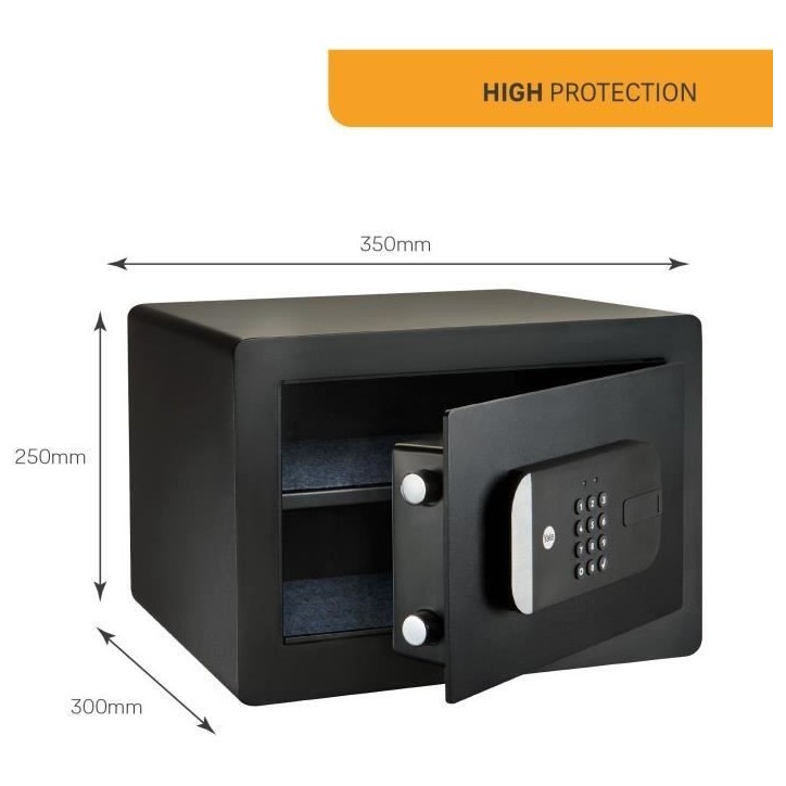 Yale Coffre-fort Smart Home - YSS/250/EB1