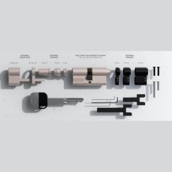 Cylindre Ajustable Linus - YALE - 05/501000/SN - Tous types de porte c