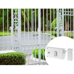 Serrure en applique horizontale a fouillot - YALE - YAH37D - Blanc - 2