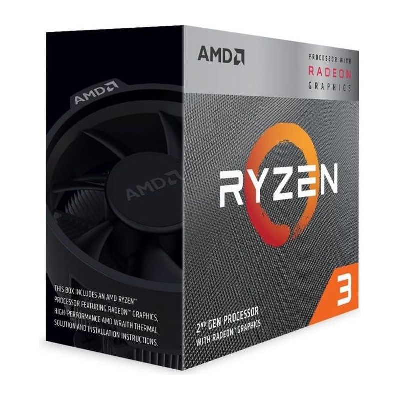 AMD Processeur Ryzen 3 3200G Wraith Stealth cooler