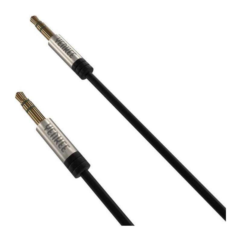 Câble Jack M/M 1m - YENKEE - YCA 201 BSR