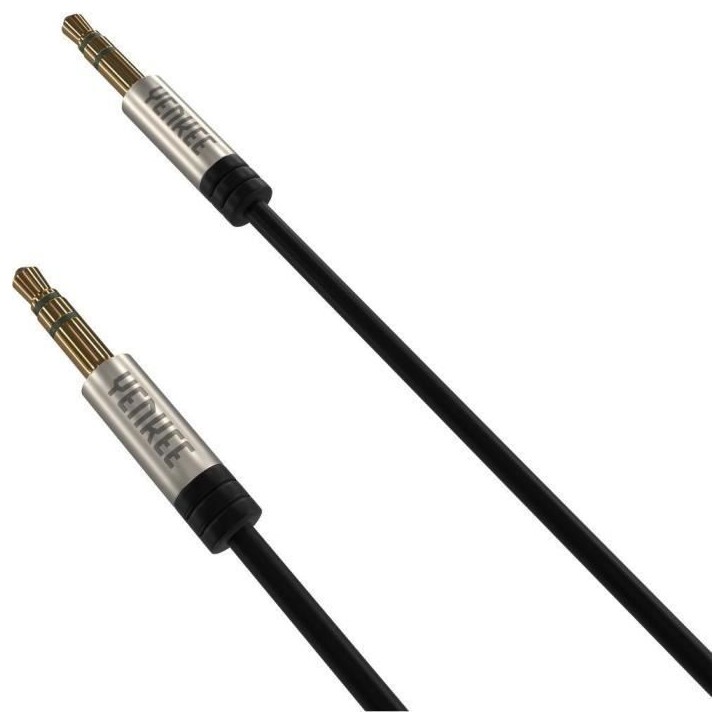 Câble Jack M/M 1m - YENKEE - YCA 201 BSR Câble Jack M/M 1m - YENKEE - YCA 201 BSR