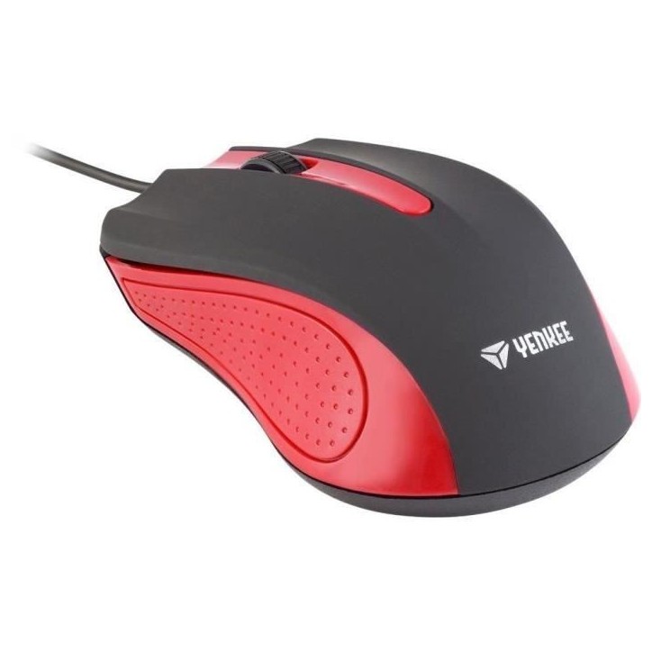 Souris - ROUGE SUVA - YENKEE - YMS 1015RD