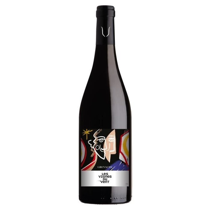 Art et Vin Vignes du Vent 2023 Côtes Catalanes Grenache - Vin rouge de Languedoc