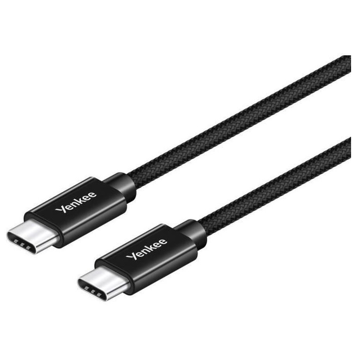 Câble USB-C 2m - YENKEE - YCU C102 BK