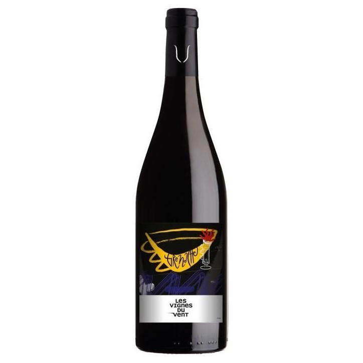 Art et Vin Vignes du Vent 2023 Côtes Catalanes Grenache - Vin rouge de Languedoc