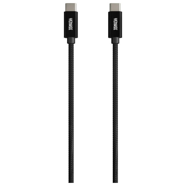 Câble USB-C 0,2 m - YENKEE - YCU C02 BK