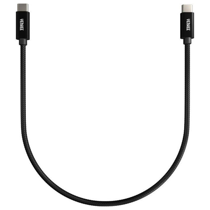 Câble USB-C 0,2 m - YENKEE - YCU C02 BK