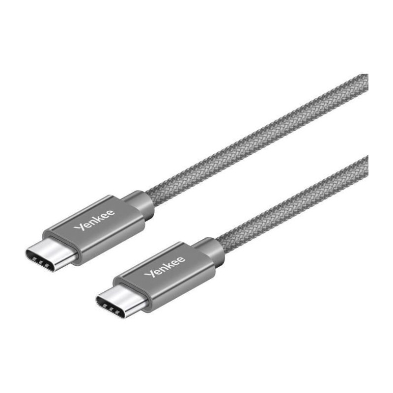 Câble USB-C 2m - YENKEE - YCU C102 SR Câble USB-C 2m - YENKEE - YCU C102 SR