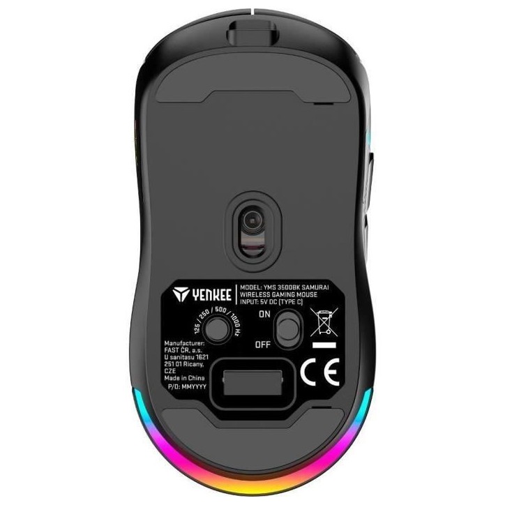 Souris gaming sans fil - SAMURAI - YENKEE - YMS 3500BK Souris gaming sans fil - SAMURAI - YENKEE - YMS 3500BK