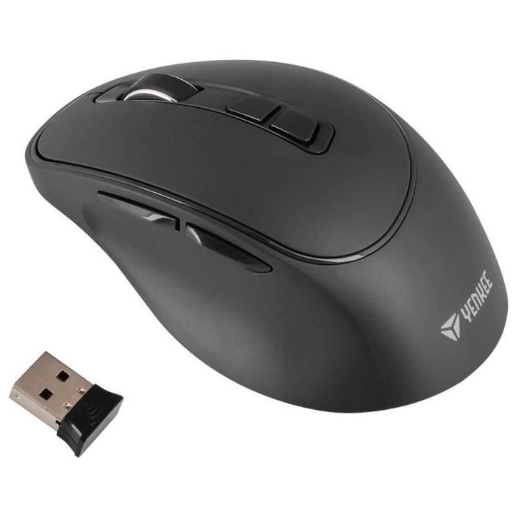 Souris sans fil rechargeable - SLIDER - YENKEE - YMS 2080GY